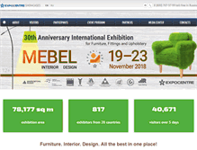 Tablet Screenshot of meb-expo.com