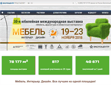 Tablet Screenshot of meb-expo.ru